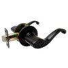 Designers Impressions Richmond Design Black Entry Door Lever: 55-8100