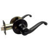 Designers Impressions Richmond Design Black Privacy Door Lever: 55-8166