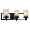Juno Oil Rubbed Bronze 3 Light Wall Sconce / Bathroom Fixture: 73473