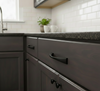 Cosmas 6263FB Flat Black Cabinet Pull