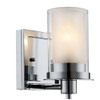 Juno Chrome 1 Light Wall Sconce / Bathroom Fixture: 73465