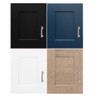 Cosmas 5236SN Satin Nickel Contemporary Arch Cabinet Pull