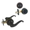 Designers Impressions Richmond Design Oil Rubbed Bronze Combo Pack - Entry & Deadbolt: 33-8199
