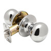 Designers Impressions Bedford Design Polished Chrome Passage Door Knob: 88-1677