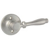 Designers Impressions Villa Design Satin Nickel Dummy Door Lever: 22-5951