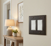 Cosmas 25090-ORB Oil Rubbed Bronze Double GFCI / Decora Wall Plate