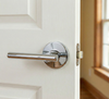 Designers Impressions Kain Design Polished Chrome Privacy Door Lever: 88-3566