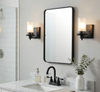 Juno Matte Black 1 Light Wall Sconce / Bathroom Fixture: 73482