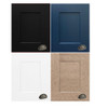 Cosmas 4310GPH Graphite Cabinet Cup Pull