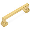 Cosmas 1481-96BB Brushed Brass Modern Contemporary Cabinet Pull