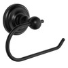 Designers Impressions Royal Series Black Euro Style Toilet / Tissue Paper Holder: MBA5526