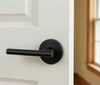 Designers Impressions Kain Design Black Dummy Door Lever: 55-3551