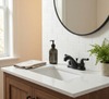 Designers Impressions 770295 Black Lavatory Vanity Faucet