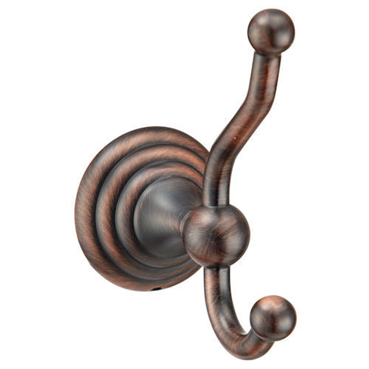 Designers Impressions Stockton Series Oil Rubbed Bronze Double Robe Hook:  19014