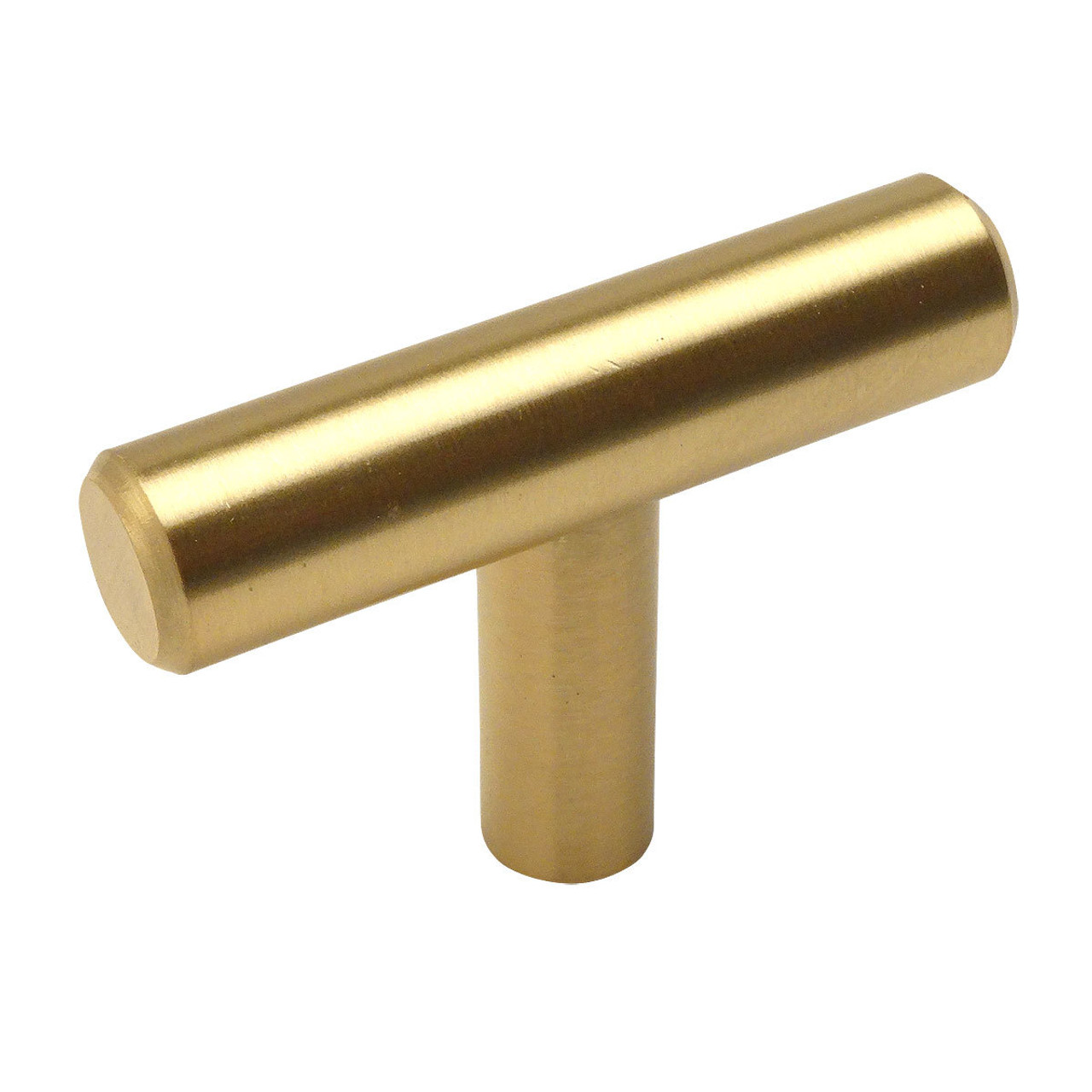 Cosmas 161-160BAB Brushed Antique Brass Cabinet Hardware Euro Style Bar Pull