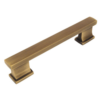 Cosmas 702-96BAB Brushed Antique Brass Contemporary Cabinet Pull