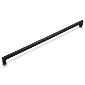 Cosmas 14777-320FB Flat Black Modern Contemporary Cabinet Pull