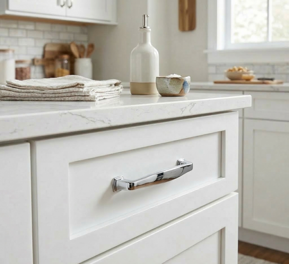 Cosmas 4390CH Polished Chrome Cabinet Pull