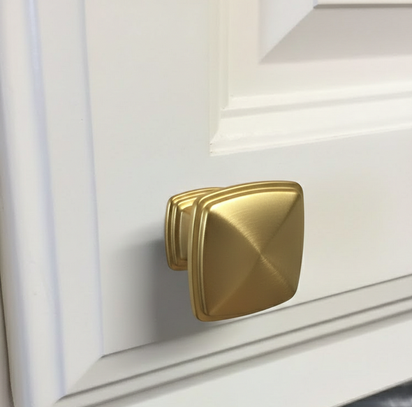 Cosmas 4391BB Brushed Brass Cabinet Knob