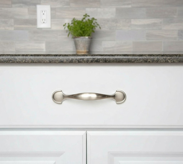 Cosmas 6632SN Satin Nickel Cabinet Pull