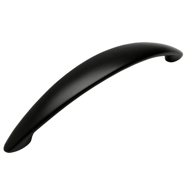 Cosmas 6003-128FB Flat Black Cabinet Pull