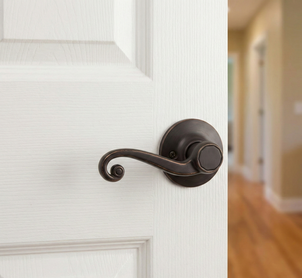 Designers Impressions Livingston Design Oil Rubbed Bronze Dummy Door Lever: 33-5161/5151