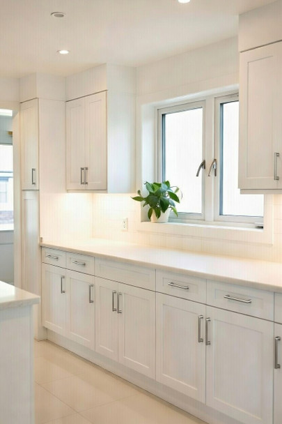 Cosmas 702-4SN Satin Nickel Contemporary Cabinet Pull