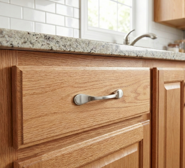 Cosmas 9533SN Satin Nickel Cabinet Pull
