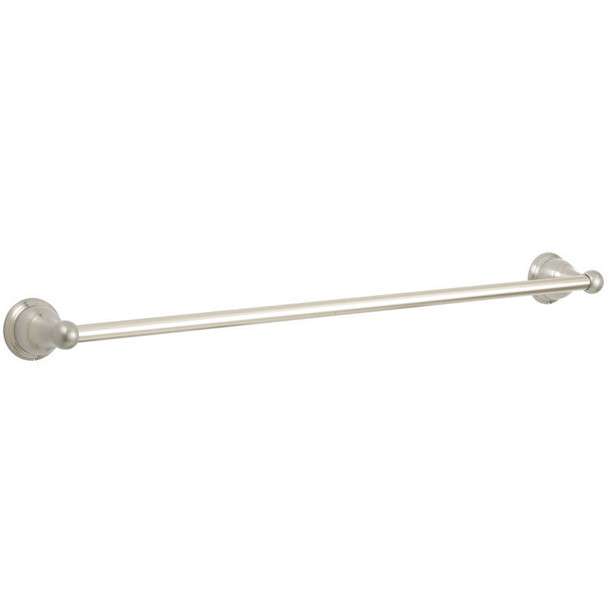 Designers Impressions 100 Series Satin Nickel 24" Towel Bar: BA101