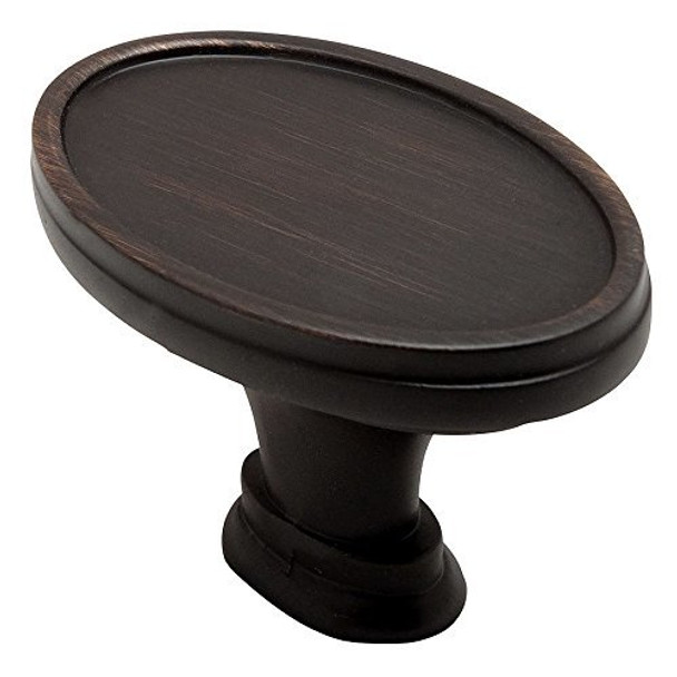 cosmas 9998orb oil rubbed bronze oval cabinet knob