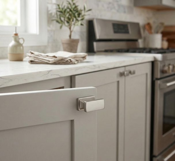 Cosmas 701SN Satin Nickel Contemporary Cabinet Knob