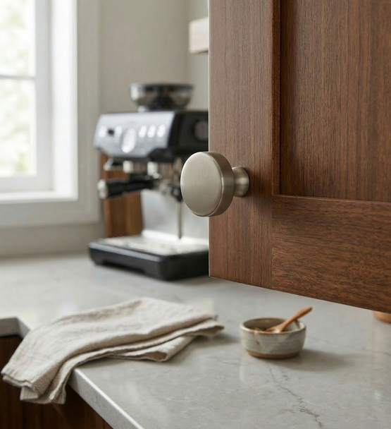 Cosmas 5234SN Satin Nickel Round Contemporary Cabinet Knob