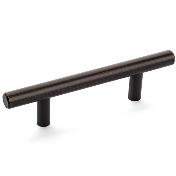Cosmas 305-3.5ORB Oil Rubbed Bronze Cabinet Hardware Euro Style Bar Pull