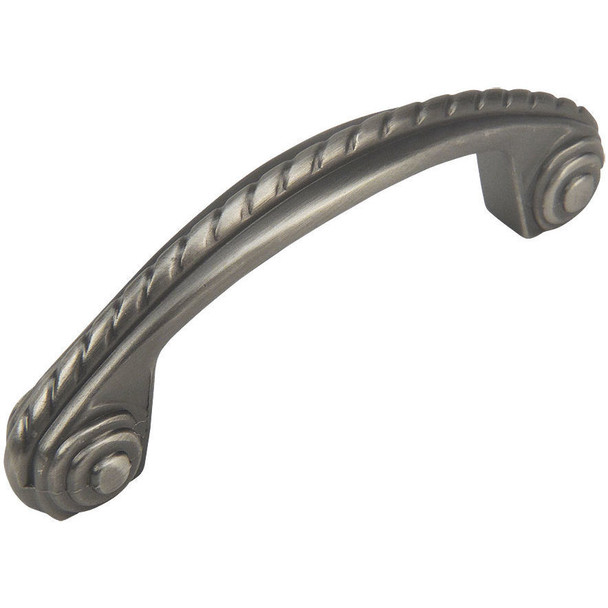 Cosmas 4114AS Antique Silver Rope Cabinet Pull