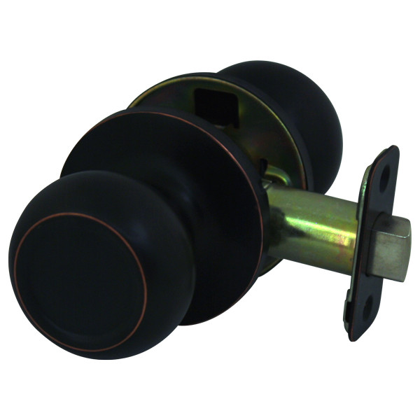 Cosmas 20 Series Oil Rubbed Bronze Passage Door Knob: DK24-ORB