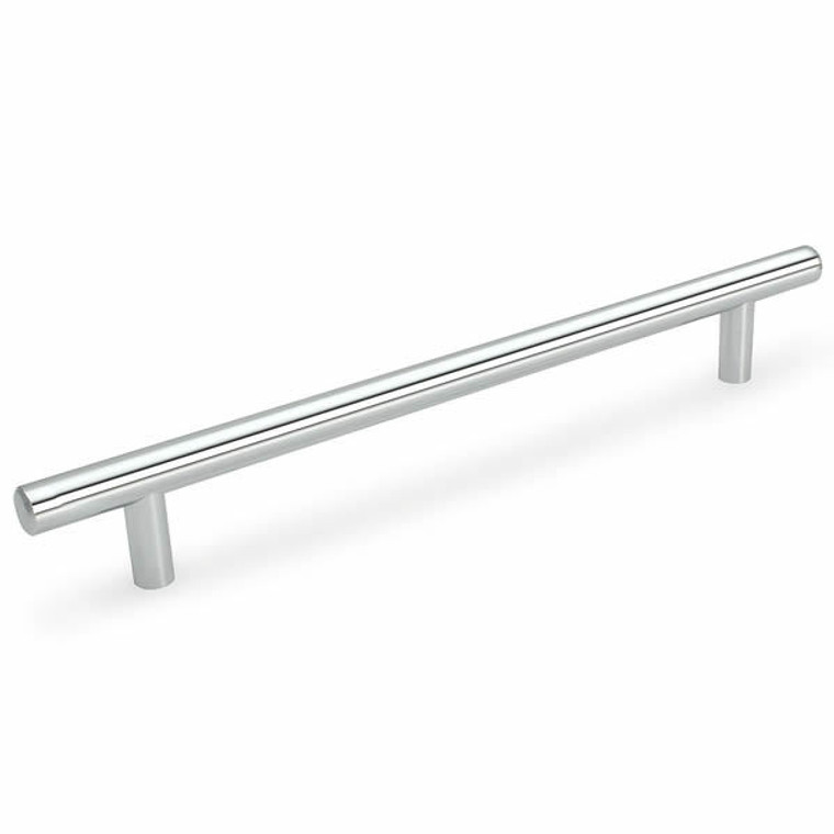 Cosmas 305-160CH Polished Chrome Cabinet Hardware Euro Style Bar Pull