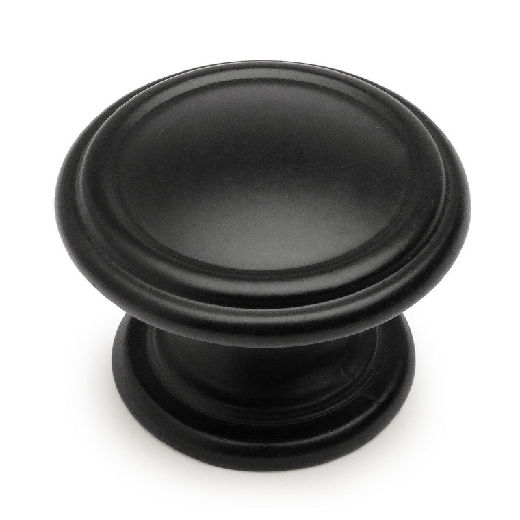 Cosmas 1426FB Flat Black Cabinet Knob