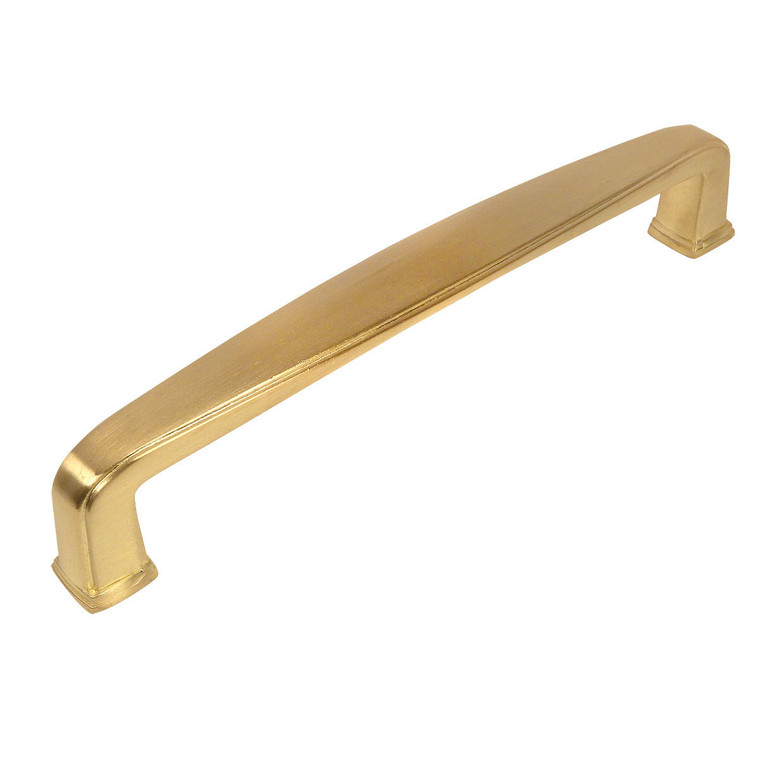 Cosmas 4392-128BB Brushed Brass Cabinet Pull