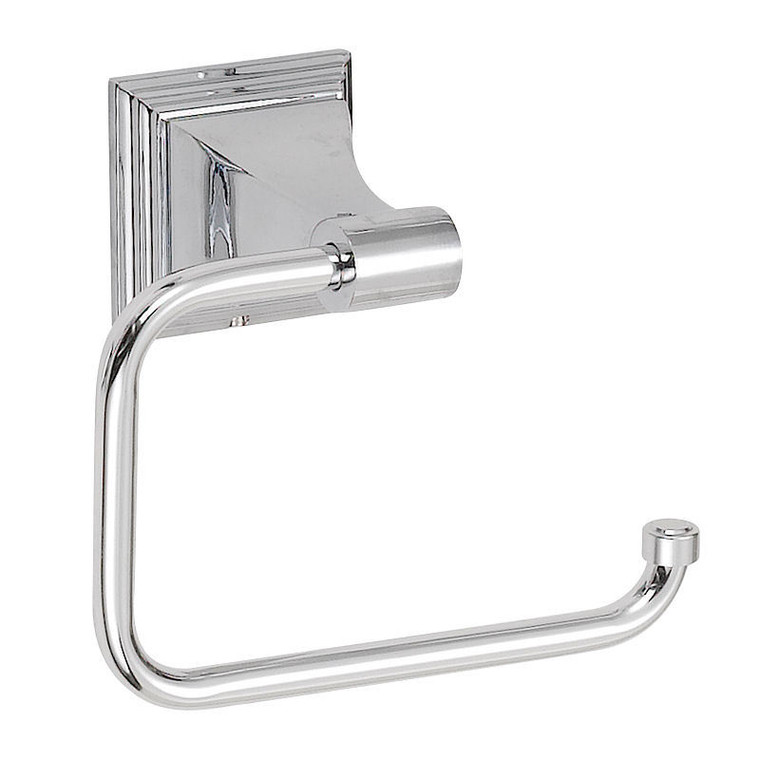 Designers Impressions 600 Series Polished Chrome Euro Style Toilet / Tissue Paper Holder: BA606