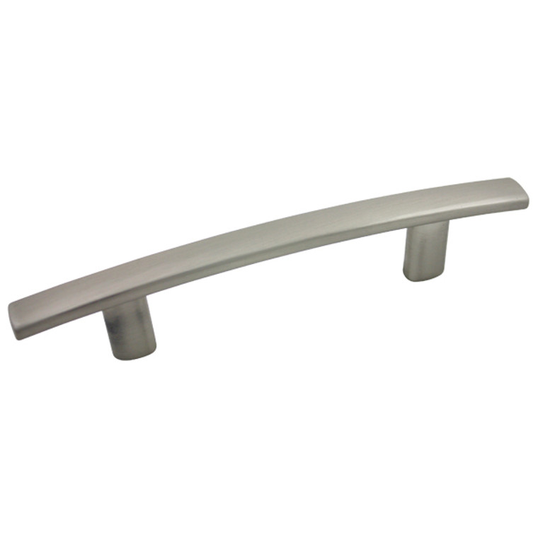 Cosmas 2363-3SN Satin Nickel Subtle Arch Cabinet Pull