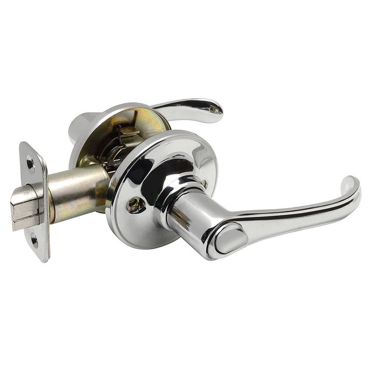 Designers Impressions Rochester Design Polished Chrome Privacy Door Lever: 88-8866