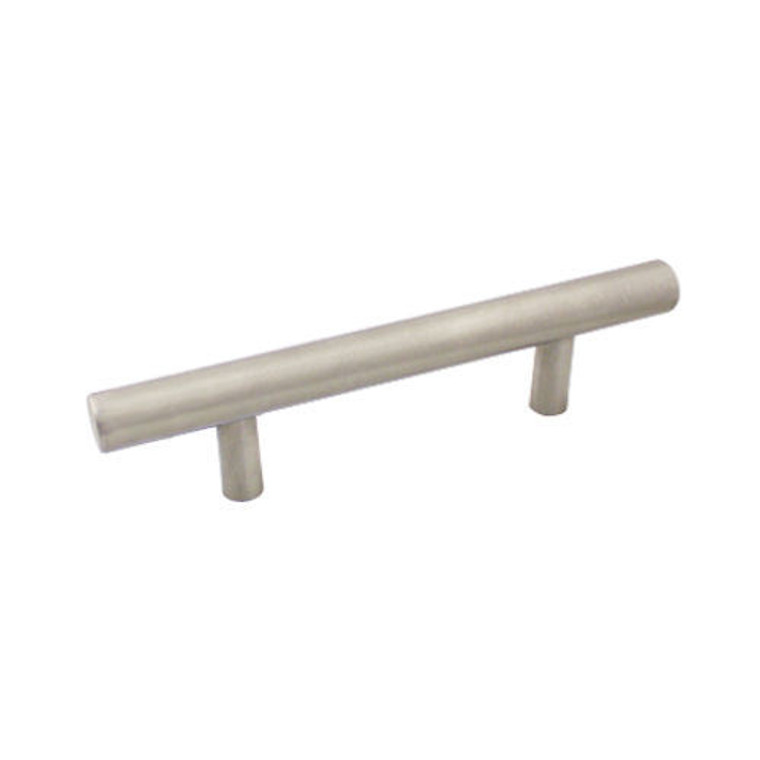 Cosmas 425-030-H-SS Stainless Steel Cabinet Hardware Euro Style Hollow Bar Pull