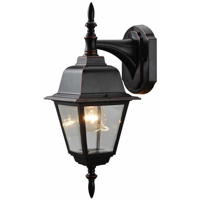 Oil Rubbed Bronze Outdoor Patio / Porch Exterior Light Fixture : 19-1890