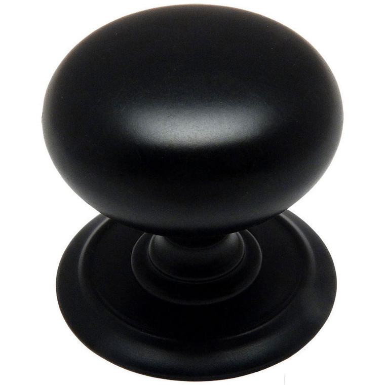 Cosmas 6542FB Flat Black Cabinet Knob