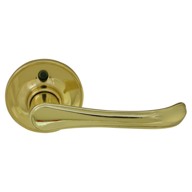 Designers Impressions Rochester Design Polished Brass Dummy Door Lever: 44-8851