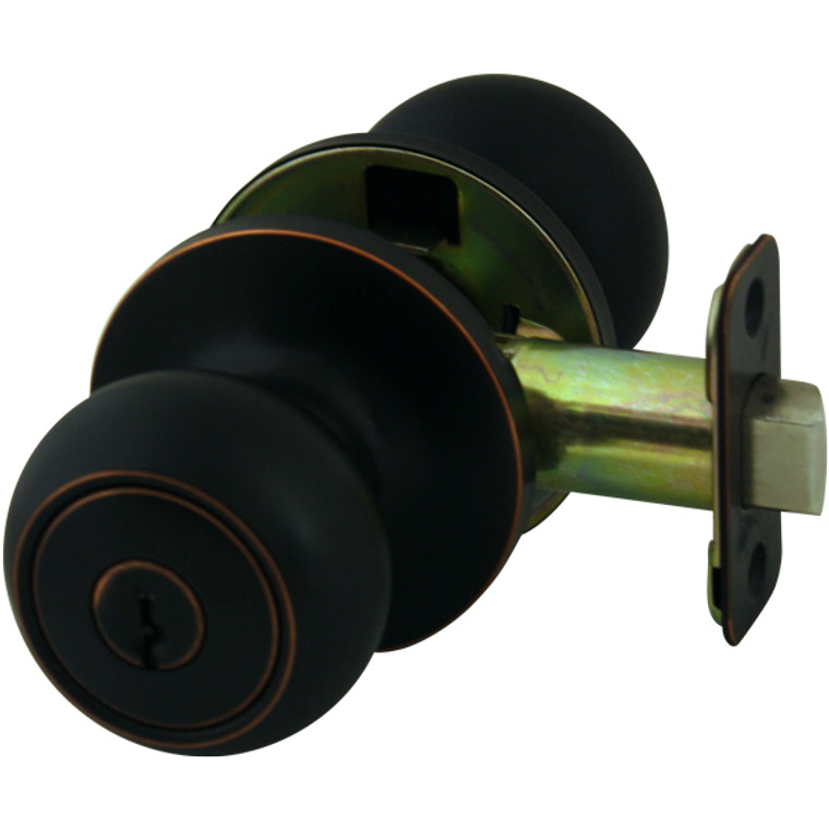 Cosmas 20 Series Oil Rubbed Bronze Entry Door Knob: DK20-ORB