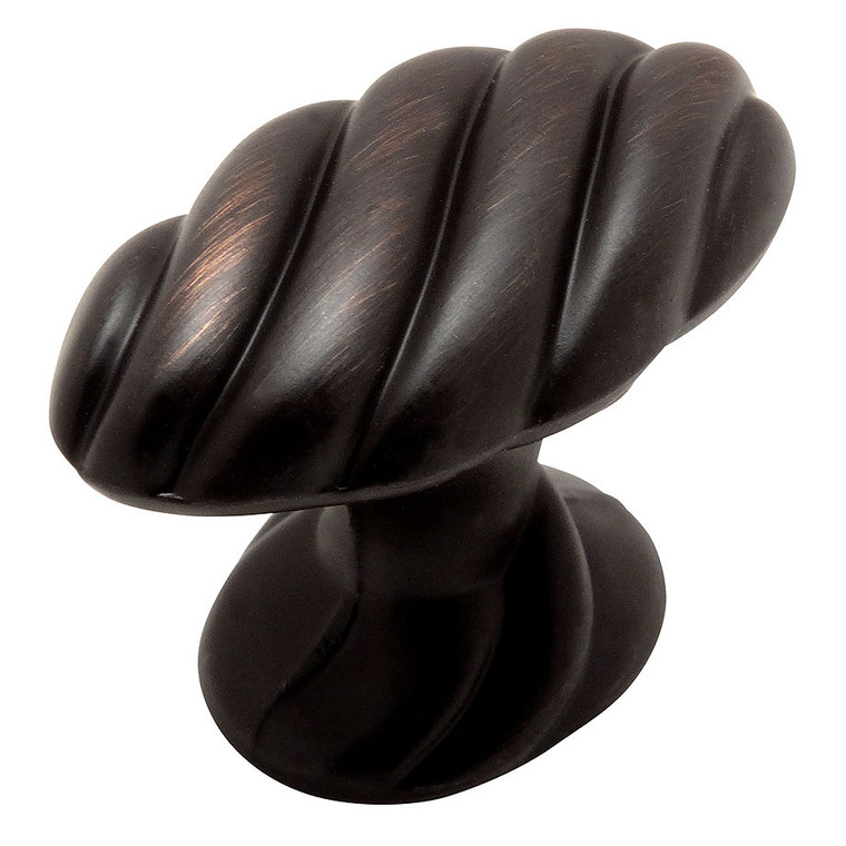 Cosmas 1471ORB Oil Rubbed Bronze Twist Cabinet Knob