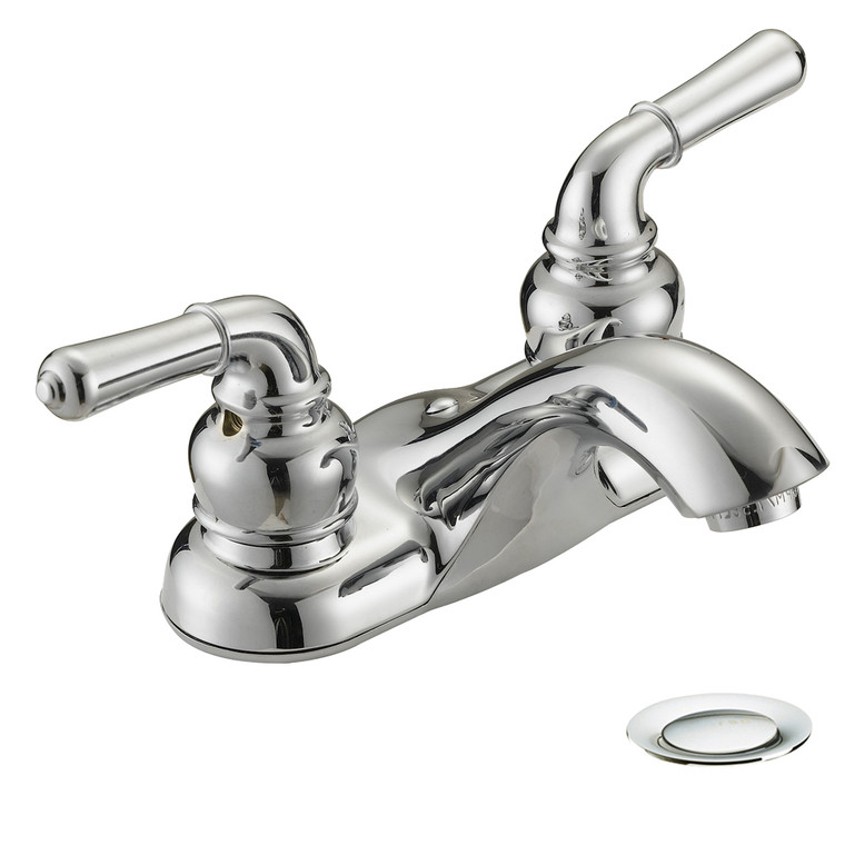 Designers Impressions 685588 Polished Chrome Lavatory Vanity Faucet