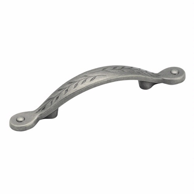 Amerock BP1580-WN Inspirations Weathered Nickel Leaf Cabinet Pull
