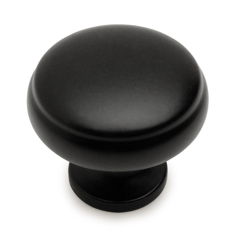 Cosmas 1438FB Flat Black Cabinet Knob